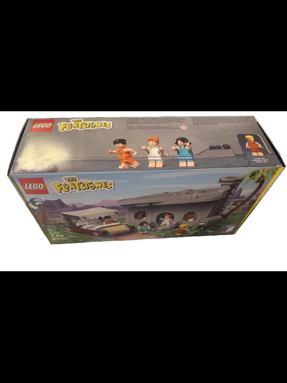 LEGO Ideas RETIRED: The Flintstones (21316) COMPLETE w Manual And Original Box